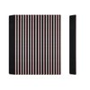 LNAUJS 20 Pack Nail Files, 100/180 Grit, Black Professional Reusable Emery Boards Manicure Tool for Acrylic Nails, Nail Buffering Files, Rectangle