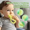 Baby Teething Toys Silicone Teether for Teething Relief, Hand Teether for Infants, Pacifiers for New Born Infant Kids
