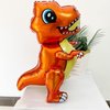 Uorbmaio 3D Dnosaur Balloons Birthday Party Decorations for Dino Themed Bday Party Supplies, Shower, Celebration, Cute Self Standing Dino Balloons(4Pcs)