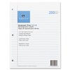 Sparco Notebook Filler Paper - Letter, White