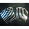 2 PCS FRENCH TWIST HAIR COMB COLER CLEAR 9 TOOTH IT DELUXE.