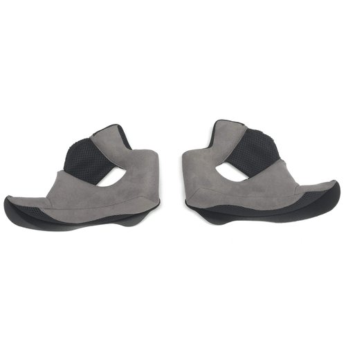 BELL Qualifier DLX Cheek Pads Street Motorcycle Helmet Accessories - Grey / 35MM