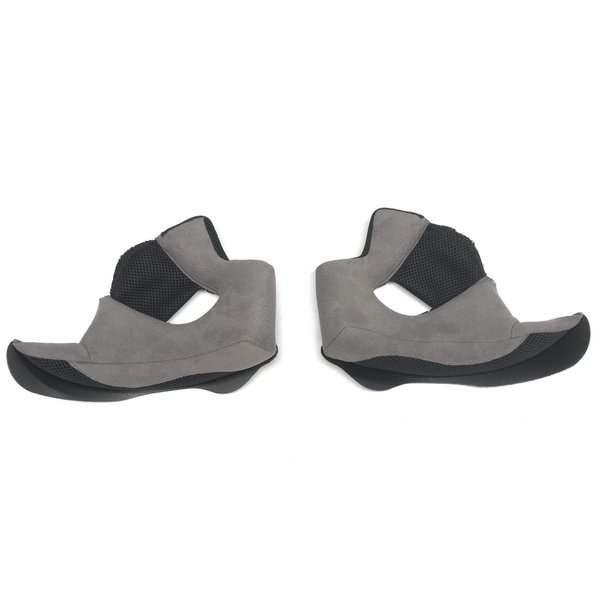 BELL Qualifier DLX Cheek Pads Street Motorcycle Helmet Accessories - Grey / 35MM