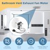 Universal SM550 Bathroom Fan Motor Replacement Compatible with Nu-Tone Br-oan Exhaust Vent Fan Motor 120V 50CFM 3000 RPM Replace EM550 C01575 C65878 EM750 65100 VFM100 by Fetechmate