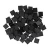 Evemodel 100PCS 25mm Square Black Miniature Model Bases for Tabletop or Miniature Wargames (25mm(0.98inch), 100PCS)