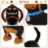 GaoDeBuChou Dachshund Micro Building Block Set,2100 Pieces Animals Dog Mini Bricks kit,Cute Birthday Gifts,Prizes,Suitable for Adults and 14+Teens