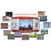 Compact Cyber Arcade Portable Gaming Console, 250 Games, LCD, Red, JL2375RD