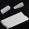 18 Pcs Nail File Pumice Stone Cuticle Pusher Nail Art Pedicure & Manicure Tools (White)