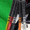 Multi -Compound Golf Grips, Standard Size All-Weather Control Thread Technology Rubber Combine with Carbon Yard, Anti-Slip-Set of 13(Black,Standard Size)