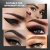 Magical Precise Waterproof Brow Pen,4 Tip Microblade Eyebrow Pen,Eye Brow Contouring Pen Pencil,Eyebrows Gel Makeup,Creates Natural Looking Brows Effortlessly(5 colors)