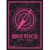 for One Piece 70 ct Standard Size Card Sleeves Deck Protectors One Piece Card Back Black X Pink