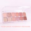 12Colors Nude Pink Eye Shadow Palette Makeup,Highly Pigmented Matte Shimmer Eyeshadow Palette Nude Pink Eye Shadows Long Lasting Waterproof Blendable Naturing-Looking,Great for Travel Gift Kit