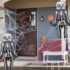 SHILUNIDP Skeleton Man Balloon Halloween Balloons Skeleton Man Foil Balloons for Halloween-Themed Party Birthday Party Supplies Decorations Halloween Party Decorations Balloons Party Sets-3PCS