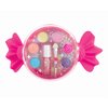 3C4G: Sugar Style Cosmetic Set - 9pcs, 4 Colors of Scented Lip Gloss & Eyeshadow Held in a Candy Shaped Container, Makeup Girls & Kids Ages 8+