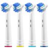 Replacement Brush Heads Compatible with Oral b Braun- 12 Electric Toothbrush Heads for Oralb- Double Clean, Floss & 3D PRO White Brushes- Fits The Kids Pro 1000 Sonic Floss, Dual, Cross, & More