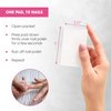 Diamond Wipes Nail Polish Remover Wipes with Aloe Vera, Acetone Nail Polish Remover Pads, 50 Individually Wrapped Nail Polish Wipes