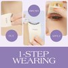 ISOPIA Natural Lashes, Ultra Soft Clear Band Lashes Wispy, Reusable Strip Lashes, False Eyelashes 1s Wearing Starter Friendly Kit (TOUCH)