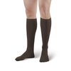 Ames Walker AW Style 638 Men's Microfiber 8-15 mmHg Mild Compression Knee High Socks Brown Medium