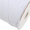 1/2 Inch Elastic Bands for Sewing, 50 Yards Length Flat Stretch Elastic Cord for Crafts DIY Sewing (White)