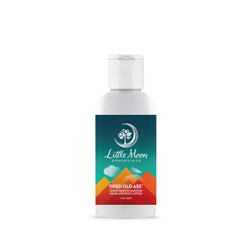 Little Moon Essentials Overcome Exhaustion Hand & Body Lotion, Tired Old Ass, 4 oz.