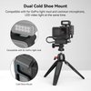 SmallRig Hero12 / Hero11 / Hero 10 / Hero 9 Black Cage for GoPro, with 2 Cold Shoe Mount for GoPro Light Mod and Common Microphone, Led Video Light - 3083C