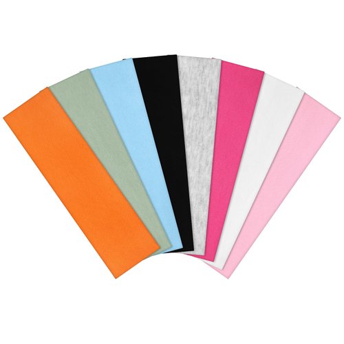 8 Pack Headbands for Women, Sweat Absorbing Headbands Non Slip Cotton Hair Bands Fashion Headbands for Daily Life Workout Yoga Running