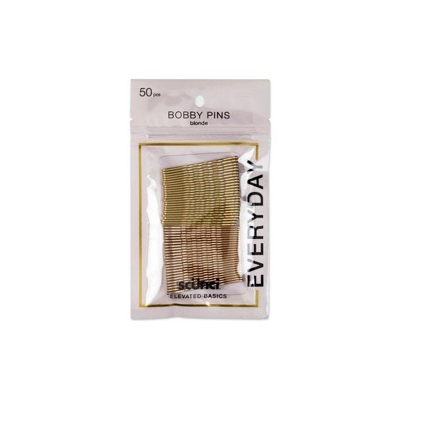 Scunci Bobby Pins Blonde - 50pk Yellow