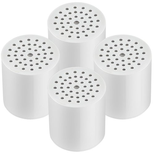 Ceniapr 15 Stage Shower Filter,Replacement Shower Cartridge Filter with Vitamin C, Shower Head Replacement Filter for Hard Water（4 Pack）
