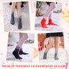 DYW 6 Pairs Childrens Hiking Winter Warm Wool Socks Kids Boys Girls Socks (6 Pairs Cat A, 8-12 Years Old)