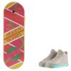 Hot Wheels Mini Skateboard Includes Shoes. 10 cm - Assorted Models