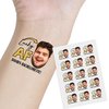 Custom Bachelor Party Face Tattoos,Bachelorette Party Decors Party Supplies for Men Women Lucky AF
