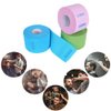 2 Rolls Barber Neck Strips Disposable Flexible Strentchy Paper Neck Bands Hairdressing Wrap Paper Tape Barber Supplies Accessories for Salon Coloring Haircutting Styling (Green)