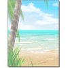 Island Paradise Beach Stationery Paper - 100 sheets - Tropical Beach Letterhead Themed Printer Paper