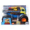 Hot Wheels Monster Trucks Oversized Haulin 64 Flatbed Truck, 1:24 Scale, Die-Cast