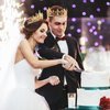Henoyso 4 Pcs Prom King and Queen Crowns for Men Women King Queen Tiara Crystal Headband Homecoming Costume Party Favor(Gold, Delicate)