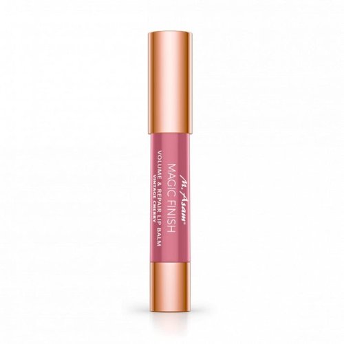 M. Asam MAGIC FINISH Volume & Repair Lip Balm Vintage Cherry - lip care for soft, full lips in a subtle cherry tone, plumping & nourishing with vitamin E & shea butter, lip plumper, 0.11 Oz