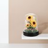 Sunflower Building Blocks Set with Dust Cover, Flower Bouquet Micro Blocks for Adults and Kids, DIY Botanical Decor for Home and Office, Creative Gift for Women, 545 PCS