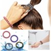TUUXI 10 pcs Hair Ties Colorful Scrunchies Hair Accessories for Women Hair Ties No Damaged Rubber Bands for Hair Ponytail Holders Spiral Hair Ties Thick Hair