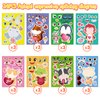 24 Sheets Animal Expressions Make a Face Stickers, Animal Party Games Stickers for Kids, Make Your Own Stickers for Kids Birthday Party Favors Classroom Rewards, Animal Themed Art Craft Supplies