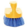 Rubbermaid Commercial Products,Rubbermaid Commercial,Iron-Shaped Handle Scrub Brush, 6" Brush,Long-lasting blue polypropylene fill resists stains.,Durable plastic block.
