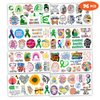 Health Stickers Items Temporary Tattoos Decor Birthday Party Decorations Supplies Favors Wellness Therapist Inspirational Tattoo Sticker 96 PCS Wellness Therapist Gifts for Women Men Kids Rewards