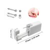 SLVIEKAE Nose Pierce Kit, Disposable Safe Piercing Kit, Nose Stud Pierce Gun with 24 Pcs Nose Studs (Multicolor)