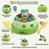 AINOI Frog Pop Out Catch Toys for Ages 3-13, Musical Rotate Bounce Catch Board Game Interactive Kids Toys, 3 Years Old Boys Girls Toy Gifts