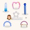 Miliocry Balloon Clips 100 pcs, Balloon Arch Bracket Buckle, Balloon Connectors Clip Holders for Decor Balloon Flowers Arch Column Stand Garland Birthday Wedding Baby Shower Party Decorations