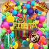 Mexican Fiesta Balloon Party Decorations 132pcs Fiesta Balloon Arch Garland Kit Llama Cactus Sombrero Balloons for Cinco De Mayo Loteria Taco Twosday Mexican Fiesta Decorations Party Supplies