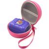 LeoTube Hard Carrying EVA Case Compatible with Bitzee Digital Pet Interactive Virtual Toy, Storage Travel Holder for Bitzee Virtual Electronic Pets and Accessories (Case Only) (Pink)