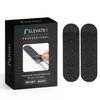 Professional Pedicure File Refills - Pack of 50 Foot File Replacement Pads - Black - Disposable Foot Files for Pedicures - Pedi Foot File Pads with Water Resistant Strong Adhesive (180 Grit)