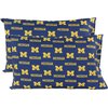 College Covers Everything Comfy Michigan Wolverines Pillowcase Pair, King, 20" x 40", Includes 2 King Pillowcases