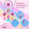Little Girl Jewelry Rings Toys in Box, Adjustable Rings for Kids, 30 PCS Cute Costume Jewelry Princess Party Favors Birthday Easter Christmas Valentines Gifts for 3 4 5 6 7 8 9 Year Old Girls