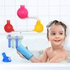 Aqualab Bath Toys for Kids Ages 4-8 - Science Themed Wall Suction Silicone Bath Toy – Includes Beaker, Flasks, and Test Tubes